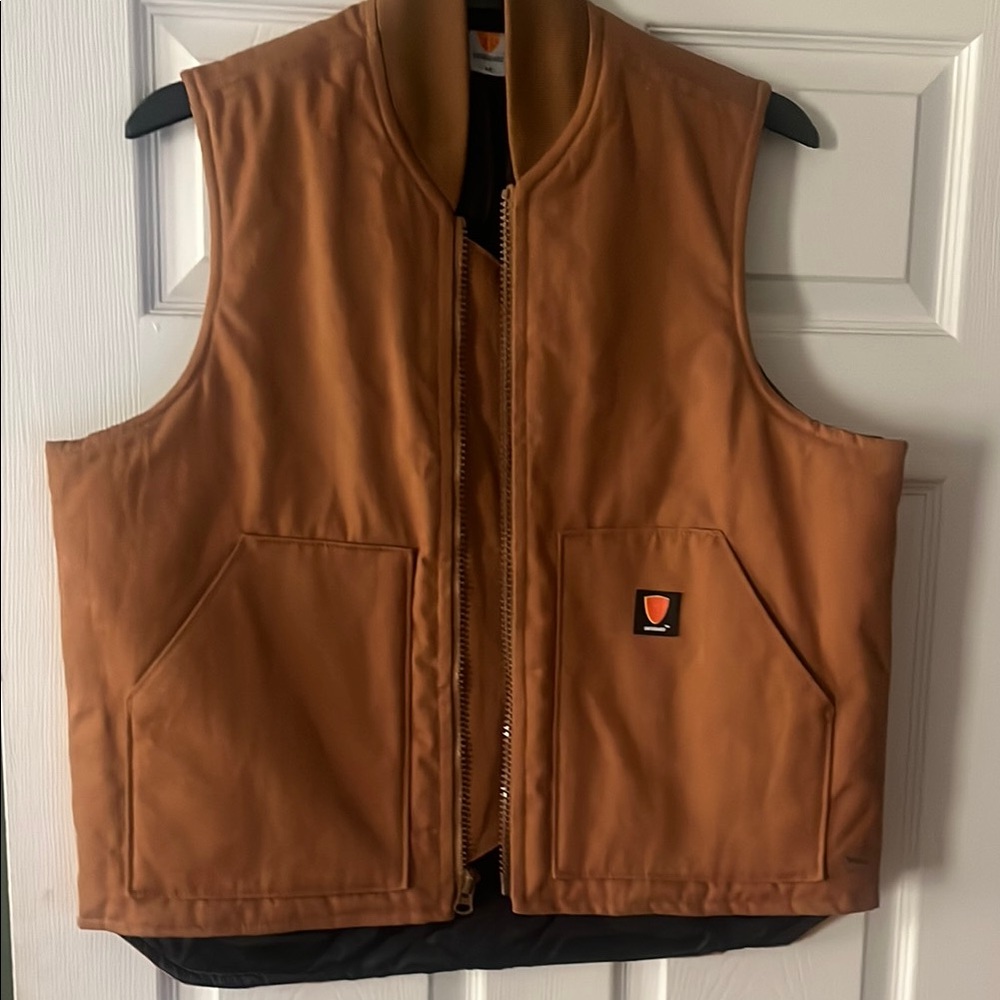 Men's Tan Outdoor Vest
